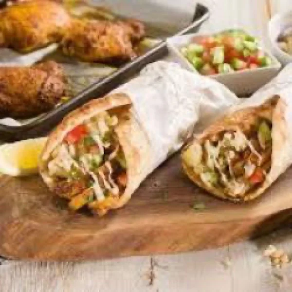 SHAWARMA POULET // CHICKEN SHAWARMA